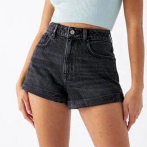 PacSun black mom shorts